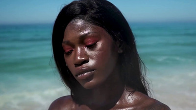 Insane Beautiful And Fit Ebony Babe Naomi Nash Gets Fully Naked On The Beach