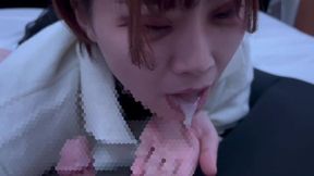 Intense Massive Ejaculation By Her Too-Good Blowjob With A Pent-Up Libido!