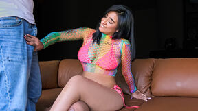 Big Big Tits Latina Deep Throats Big Cock