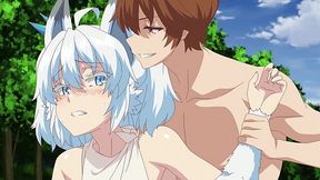 Hot Hentai Threesome With Furry Babe And Her Big-Boobed Friend [Uncensored] - 4K