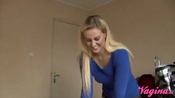 Dutch Blonde Goddes Gets Creampied! Britt Angel Krijgt Een Warm Load