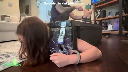 Uncensored: Insane Girl Tickling In Box Kinky4Ever