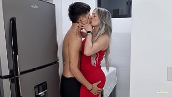 Colombian Hot Mom Fucks Her Husband'_S Son And Leaves His Ass Full Of Milk- Monique Fuentes &Amp_ Danner Mendez