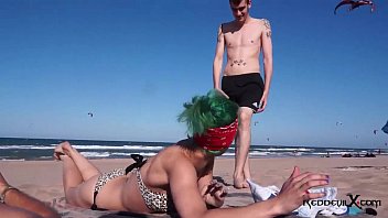 Full Hd: Kinky Punk Slut Fucked On The Beach - Brandy Moloka - Full Hd
