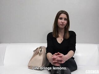 Kinky Czech Hottie, Lucie Went To A Porn Episode Casting Determined To Become A Pornstar In A Short Time