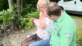 New: Juicy Sexy Blonde With Huge Boobs Rides On Huge Cock At Lakeside