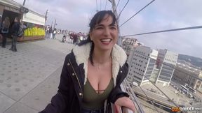 Seductive Amateur Busty Teen From The Street - Porn - Must See