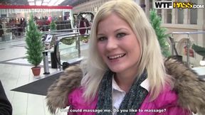 Seductive Chick Used In Public Toilet -