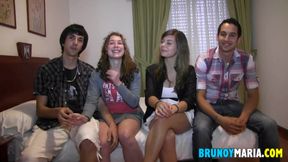 Forbidden Laura Brey And Sol Sanchez Foursome - Sabina Rose - Sabina Rose