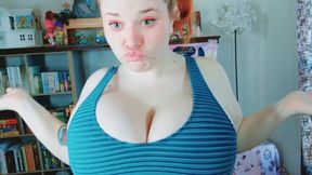 Insane Czech Girl Next Door With Incredible Bust Penny Brown Teasing On Webcam