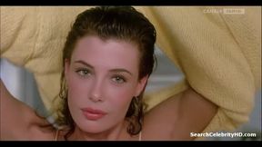 Wet Kelly Lebrock - The Woman In Red - 4K