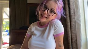 Must Watch: Seductive Nerd Busty Teen Hot Point Of View Sex