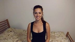 Juicy Very First Porno With Canadian Teen Taking Bbc On Casting - 4K