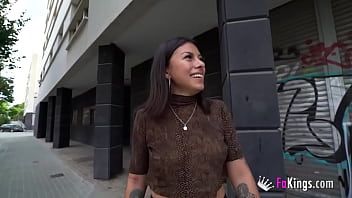 Naughty Chilean Goddess Gets Seduced And Fucked In The Middle Of The Street By One Of Our Studs