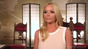 Wet Blonde Rachel Richey Serves Five Well-Hung Studs