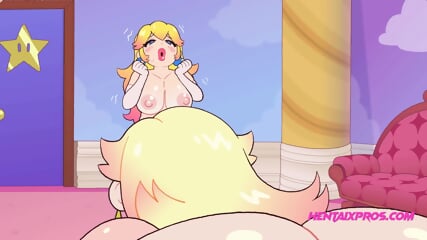 Hardcore Giant Busty Blonde Fucked By Two Tiny Cocks - Funny Cartoon - Full Hd