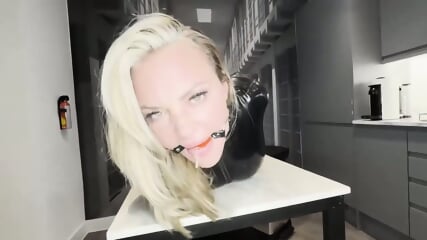 Juicy Rubber Latex Cat Burglar Gets Super Tight Wrap Gag And Hogtied Punishment Kinky4Ever - High Quality
