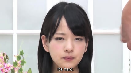 Intense Eng Subs - Teeny Tiny Japanese Newscaster Trying To Do Her Job, But Hard Cocks Keep Stopping Her :( - Full Hd