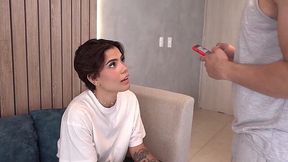 Rough Unexpected Delivery — Petite Latina Brings More Than Just The Package - 4K