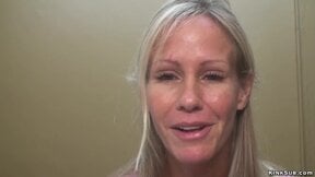 Kinky Milf Trainee Hammered Bent Over Table