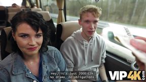 Rough Hardcore Action On The Bus