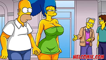 Passionate The Hottest Milf In Town! The Simptoons, Simpsons Hentai - Full Hd