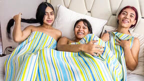 Exclusive: Rough Amateur Latina Teen Sluts Share Big Cock