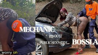 Naughty The Lucky Mechanic & The Bosslady (Watch How Young Mechanics Chew Big Bossladies Out Here)