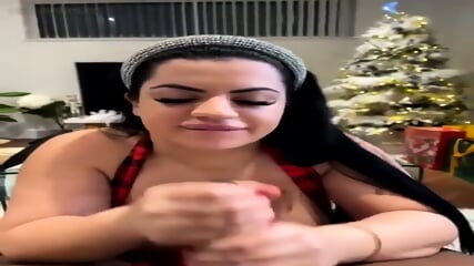 Uncensored: Passionate Lissa Aires - Sweet Merry Christmas - Must See