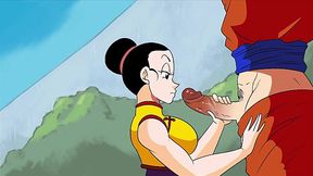 Rough Excited Goku Publicly Finished In The Pussy Of A Sissy Beauty. Spectacular Animation.