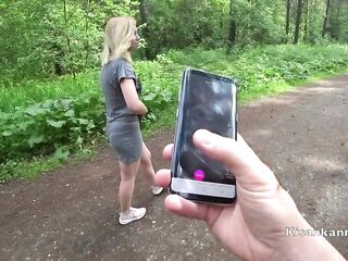 Explicit I Play With My Wife In The Town Park Of Lovense! Sex, Squirt In Public