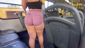 Hardcore A Redhead Milf Takes A Bus Ride That Ends With A Hard Handjob