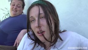 Ugly Gypsies Maya & Vera - Country Girls (Aka. Aleya Sun & Fabia) - Outdoor Intense Fucking