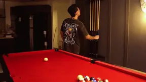 Intense A Slut Approaches Me While I Play Pool, We Fuck Right There - Full Hd