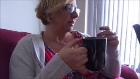 Rough Good Morning Coffee With Mature Housewife Brianna Beach - Stepsons Homecoming - Brianna Beach