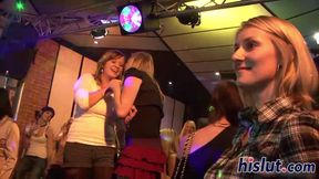 Passionate Provocative Honeys Get Kinky In The Club - High Quality