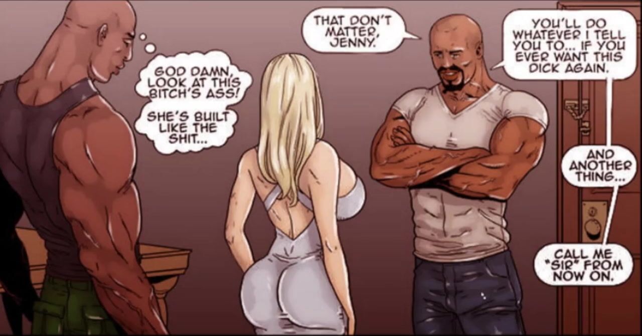 Wet 2 Hawt Blondes Submit To Bbc (Comic)