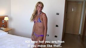 Uncensored: Seductive First Extreme Encounter With Naive Italian & Stefanin
