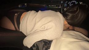 Uncensored: Explicit College Slut Delivers Mind-Blowing Car Parking Lot Cock-Sucking - Full Hd