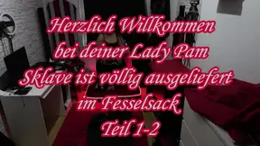 Leaked: Raw Slave Is Completely At The Mercy Of The Bondage Bag Part 1-2