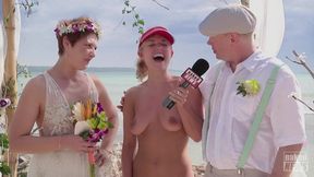 Intense Horny Young Naked Girls On Reality Tv News Show - Full Hd