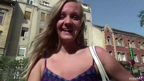 German Scout - Small Teenager Lucette Get First Butt Sex Rough Sex At Real Public Casting - Lucette Nice - High Quality
