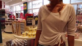 Hot Hungry Milf With Big Tits Downblouse In Public