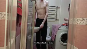 Explicit My Dorm Roommate Came To Wash While I Was Shaving