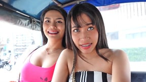 Thai Tight Teen Gfs Bisexual Veiny Pole Sharing In Hot Amateur Threesome - Full Hd