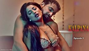 Intense Indian Kalpana Delivers Oral Passionate Heat
