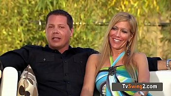 Kinky Swinger Couple Talked About Their Sexual Fantasies During A Hot Pool Party.
