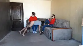Wild Ffm Session Spanking