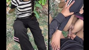 Passionate Desi Village Slut Gets Her Tight Tight Pussy Pounded Outdoors