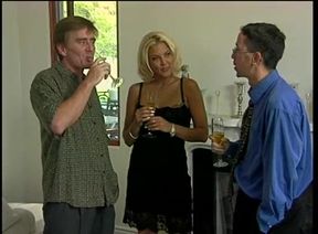 Insane Sultry Blondie Slut Dru Berrymore Getting Dped